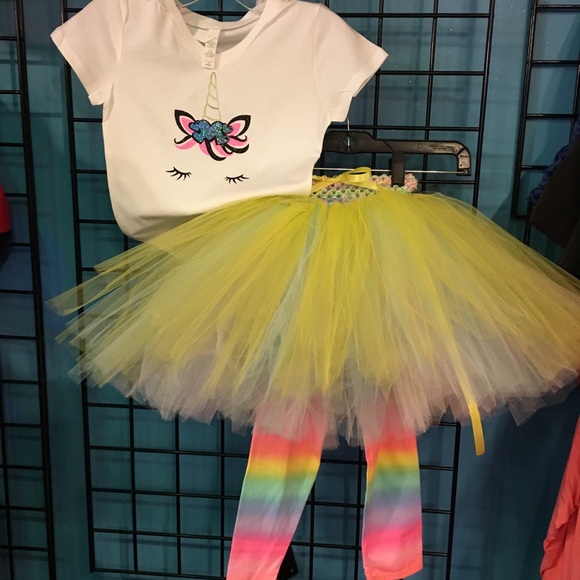 Tutu set baby unicorns 6 months to 4t - Picture 5 of 5